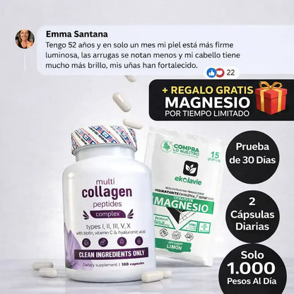 Recupera tu colágeno después de los 30